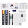 image:imageTombow 56198 Watercolor Set Includes Dual Brush Pens Water Brush Blending Palette Guide and More Perfect for Beginner Watercolor Art