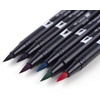 image:imageTombow 56211 Dual Brush Pen Art Markers Tropical 6Pack Blendable Brush and Fine Tip MarkersGalaxy