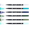 image:imageTombow 56227 Dual Brush Pen Art Markers Wonderland 6Pack Blendable Brush and Fine Tip Markers Portrait 1 Count Pack of 6