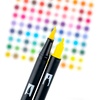 image:imageTombow 56238 Dual Brush Pen Art Markers Lemon Squeezy 6Pack Blendable Brush and Fine Tip Markers