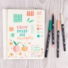 image:imageTombow 56239 Dual Brush Pen Art Markers Just Peachy 6Pack Blendable Brush and Fine Tip Markers