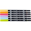 image:imageTombow 56240 Dual Brush Pen Art Markers Yay Sorbet 6Pack Blendable Brush and Fine Tip Markers
