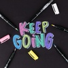 image:imageTombow 56448 Fudenosuke Brush Pens Pastel 6Pack