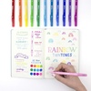 image:imageTombow 61526 TwinTone Marker Set Rainbow 12Pack DoubleSided Markers Perfect for Planners Journals Doodling and MoreDoublesided