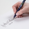image:imageTombow 82040 Fudenosuke Brush Pen Twin Tip BlackGray Fudenosuke Brush Pen for Calligraphy and Art DrawingsHard Tip