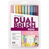 image:imageTombow 56169 Dual Brush Pen Art Markers Landscape 10Pack Blendable Brush and Fine Tip MarkersCottage