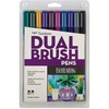 image:imageTombow 56218 Dual Brush Pen Art Markers Bohemian 10Pack Blendable Brush and Fine Tip MarkersMARKING