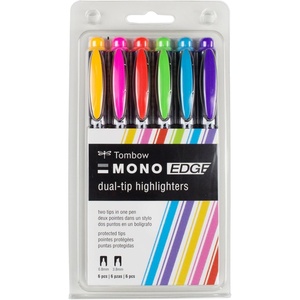 image:imageTombow MONO Edge Highlighter 6Pack