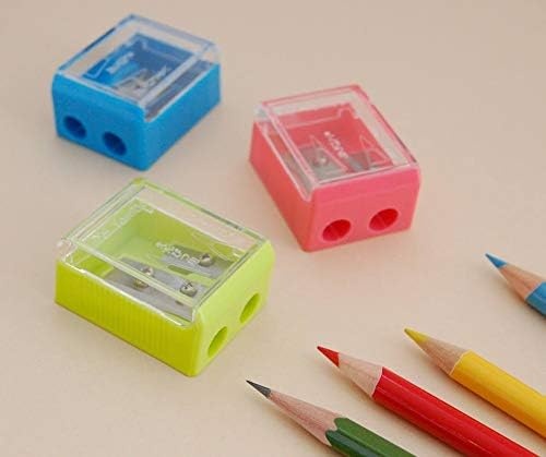 image:imageTombow Ippo Pencil Sharpener 2 Blade Size Assorted Colors 1Pack