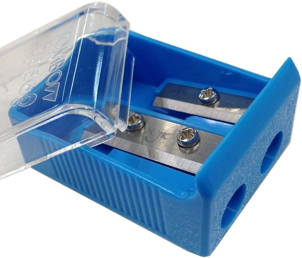 image:imageTombow Ippo Pencil Sharpener 2 Blade Size Assorted Colors 1Pack