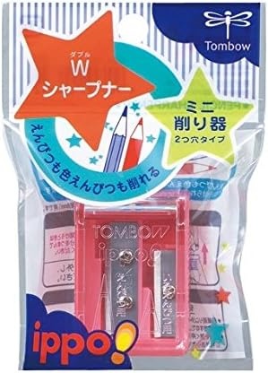 image:imageTombow Ippo Pencil Sharpener 2 Blade Size Assorted Colors 1Pack
