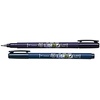 image:imageFudenosuke Brush Pen Hard Tip Black1 Count Pack of 2