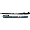 image:imageFudenosuke Brush Pen Hard Tip Black1 Count Pack of 4