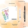 image:imageTombow 56182 Blending Kit Includes Blending Palette Colorless Blender Spray Mister and Blending Guide Multicolor 3 Piece Set
