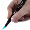 image:imageTombow 56618 Dual Brush Pen Art Marker 991  Light Ochre 1Pack Blendable Brush and Fine Tip MarkerCyan