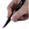 image:imageTombow 56618 Dual Brush Pen Art Marker 991  Light Ochre 1Pack Blendable Brush and Fine Tip MarkerImperial Purple