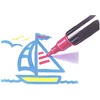 image:imageTombow 56618 Dual Brush Pen Art Marker 991  Light Ochre 1Pack Blendable Brush and Fine Tip MarkerReflex Blue