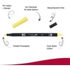 image:imageTombow ABT 990 Dual Brush Pen  Light Sand062 Pale Yellow