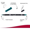 image:imageTombow ABT 990 Dual Brush Pen  Light Sand277 Dark Green