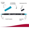 image:imageTombow ABT 990 Dual Brush Pen  Light Sand443 Turquoise