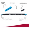 image:imageTombow ABT 990 Dual Brush Pen  Light Sand476 Cyan