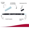 image:imageTombow ABT 990 Dual Brush Pen  Light Sand491 Glacier Blue