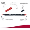 image:imageTombow ABT 990 Dual Brush Pen  Light Sand885 Warm Red