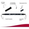 image:imageTombow ABT 990 Dual Brush Pen  Light SandBlack