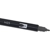 image:imageTombow ABT 990 Dual Brush Pen  Light SandN25 Lamp Black