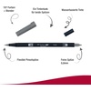 image:imageTombow ABT 990 Dual Brush Pen  Light SandN45 Cool Grey 10