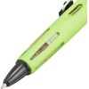 image:imageTombow BCAP20 Pressurized Permanent Ballpoint Pen Can Write on Wet PaperBack Air Press to Squeeze Ink Ink 07 TransparentShaft Color Lime Green