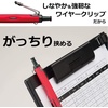 image:imageTombow BCAP20 Pressurized Permanent Ballpoint Pen Can Write on Wet PaperBack Air Press to Squeeze Ink Ink 07 TransparentShaft Color Red