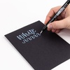 image:imageTombow Brush Pen Fudenosuke pastel for black paper white