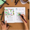 image:imageTombow Fudenosuke Journal Writing Kit 160 Page Dot Grid Linen Cover Journal Fudenosuke Colors Brush Pen 10 Pack Mono Drawing Pen Color 8 Pack Mono Drawing Pen Black 6 Pack Progressive Tip Sizes Mono Air Correction Tape