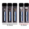 image:imageTombow MG ECG320 Sharp Lead 002 inch 05 mm B Double Guide Case with Single DrawBulk MONO Mono GraphCase Color Mono 3 pieces