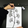 image:imageTombow MONO Drawing Pen Fineliner  Water and Light Resistant  00508mm  Black Ink  Pack of 8 In Envelope Gift Packaging