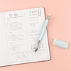 image:imageTombow MONO Graph and MONO Eraser 05 mm Ice Blue Precision with 4 mm Tip Innovative Shake Mechanism More Stable Brass Pliers Refillable Includes Eraser SHMG44PE04AIce Blue