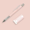 image:imageTombow MONO Graph and MONO Eraser 05 mm Ice Blue Precision with 4 mm Tip Innovative Shake Mechanism More Stable Brass Pliers Refillable Includes Eraser SHMG44PE04ACoral pink