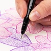 image:imageTombow MONO drawing pen fineliner pink drawing pen waterresistant pigment ink 03 mm tip for sketches and technical drawings WSEFL2203