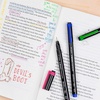 image:imageTombow MONO drawing pen fineliner set of 8 drawing pen waterresistant pigment ink 03 mm tip for sketching and technical drawings WSEFL8C