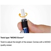 image:imageTombow Mono Graph Shaker Mechanical Pencil 05mm Pattern Body SHMG