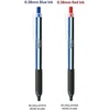 image:imageTombow Pencil BCMGLU01R15 OilBased Ballpoint Pen Monograph 038 mm Monochrome Blue Ink