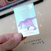 image:imageTombow Pencil Kakata Pencil 2B Dinosaur A Set of 12 Pencils 2 Patterns x 6  Original Card  Glitter Stickers PCA371AAZB Set