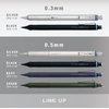 image:imageTombow Pencil Mechanical Pencil 05mm MONO Monograph Fine Wide Vision Low Center of Gravity Black DPA112BBlack