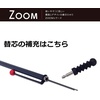 image:imageTombow Pencil Mechanical Pencil 05mm ZOOM with Gift Case 707 GrayBlack SHZS1Shaft Color Gray  Black