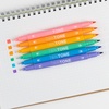 image:imageTombow TwinTone Marker Set 6Pack Pastel DoubleSided Markers Perfect for Planners Journals Doodling and More