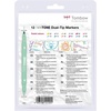 image:imageTombow WSPK12P2 Twin Tone DualTip Marker  Pastel Colours Pack of 12Single