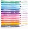 image:imageTombow WSPK12P2 Twin Tone DualTip Marker  Pastel Colours Pack of 12Single