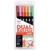 image:imageTombow 56229 Dual Brush Pen Art Markers Pumpkin Spice 6Pack