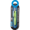 image:imageTombow BCAP20 Pressurized Permanent Ballpoint Pen Can Write on Wet PaperBack Air Press to Squeeze Ink Ink 07 TransparentShaft Color Lime Green